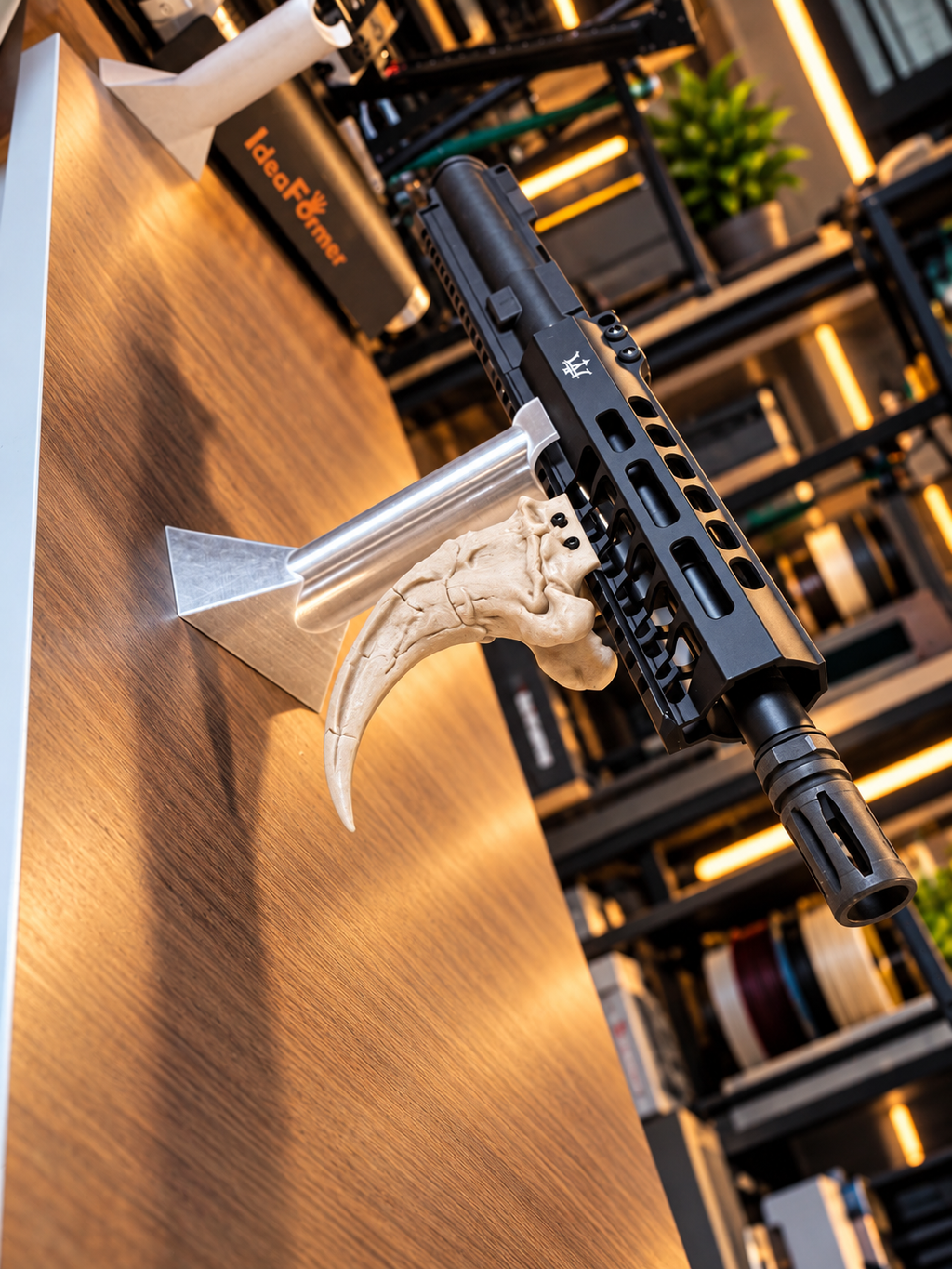 Designing Bone 🦖 Raptor Claw Picatinny Attachment – Bone White ASA – Alliance Creation Co.